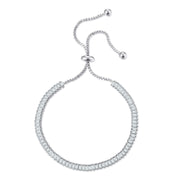 Rectangular Zircon Single Row Full Diamond – Jewelry Gift Ideas — 3