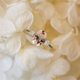 Fashion Oversized Aquamarine Ring For Women – Stylish Gifts — 3
