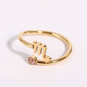 Constellation Symbol Birthstone Ring – Holiday Gift Ideas — 16