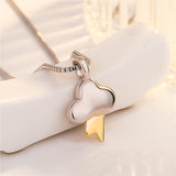 Gold Plated Color-separated Lightning Pendant – Jewelry Gift Ideas — 6