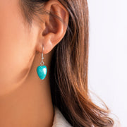 Turquoise Double Layer Flanelle Rope Necklace – Jewelry Gift Ideas — 7