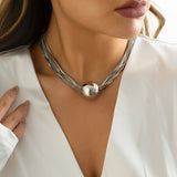 Punk Multi-layer Chain Folding Necklace – Jewelry Gift Ideas — 3