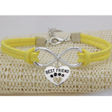 Vintage 8-word Peach Heart Best Friend Flanelle – Jewelry Gift Ideas — 14