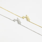 S925 Sterling Silver Leaf Shaped Necklace – Jewelry Gift Ideas — 3