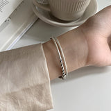 Feather Bracelet Hip Hop 925 Sterling Silver – Jewelry Gift Ideas — 4