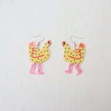 Acrylic Earrings Funny High Heels – Birthday Gifts — 4