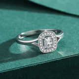 Platinum Plated Ring Women Light Luxury All Match – Gifts for Her — 3