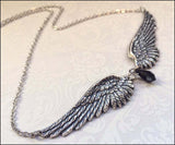 Vintage Angel Wings Feather Choke Necklace – Jewelry Gift Ideas — 5