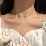 Vintage Pearl Necklace Women's High-grade Ins – Jewelry Gift Ideas — 7