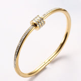 Three Rows Of Clay And Diamond Bracelets – Holiday Gift Ideas — 1