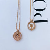 Glue Dripping Double-sided Rotary Pendant – Jewelry Gift Ideas — 4