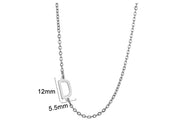 Women's 26 Initial Letter Necklace Simple – Jewelry Gift Ideas — 2