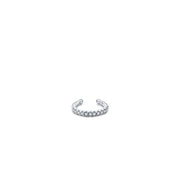 Simple S925 Silver Occidental Diamond Ear Clip Female – Gifts for Her — 9
