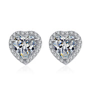 Women's Mosang Stone 925 Sterling Silver Earrings – Gifts for Her — 4