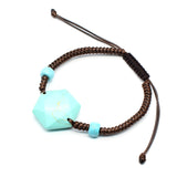 Six-pointed Star Crystal Turquoise Bracelet – Jewelry Gift Ideas — 7