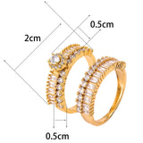 Men And Women Personality Couple Zircon Ring – Gifts for Her — 5