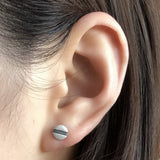 Women's Silver Screw Earrings Hypoallergenic Simple – Gifts for Her — 1