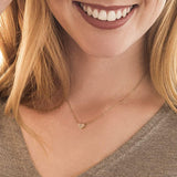 18K Gold Stainless Steel Love Letter Necklace – Jewelry Gift Ideas — 1