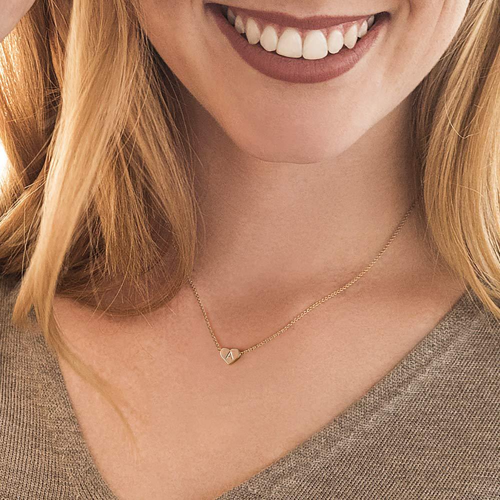 18K Gold Stainless Steel Love Letter Necklace – Jewelry Gift Ideas — 1
