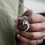 Wolf Tooth Necklace Men's Tide Titanium Steel – Jewelry Gift Ideas — 2