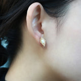 Vintage Natural Opal Earrings 925 Silver – Birthday Gifts — 5