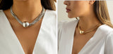 Punk Multi-layer Chain Folding Necklace – Jewelry Gift Ideas — 10