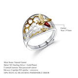 Designer Natural Wind Opening Adjustable Ring – Surprise Gifts — 5