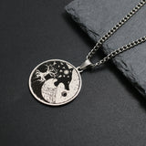 Mens Vintage Wolf Head Tree Of Life Pendant – Jewelry Gift Ideas — 2