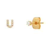 Fashion Personality 26 Letter Earrings Female – Stylish Gifts — 19
