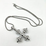 925 Silver Cross Vajra Pestle Five Pendant Men's – Jewelry Gift Ideas — 8