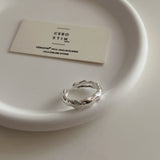 Irregular Metal Zircon Ring With A Design Feel – Practical Gifts — 3