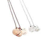 Stainless Steel Dog Ear Round Name Necklace – Jewelry Gift Ideas — 5