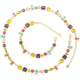 Cross-border Candy Color Special-shaped Zircon – Jewelry Gift Ideas — 8