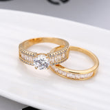 Hot Selling Simulated Diamond Engagement Rings Fashion – Stylish Gifts — 5