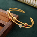 Women's Round Fashion Sapphire Bracelet – Stylish Gifts — 5