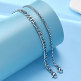 Fashion Personality Flat Cuban Link Chain Bracelet – Stylish Gifts — 3