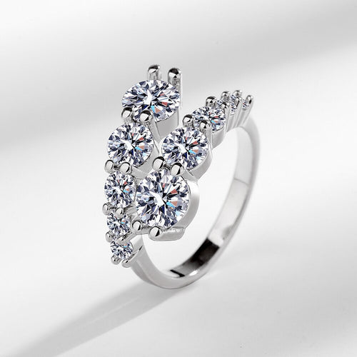 Design Sense Micro-inlaid Zircon Ring Women – Gifts for Her — 1