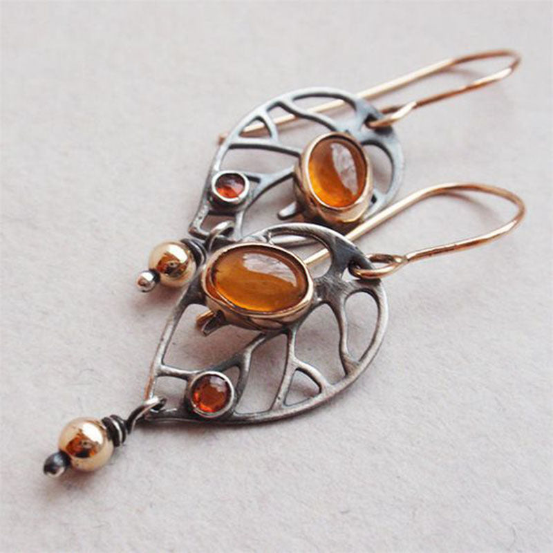 Women's Fashion Hollowed-out Leaf-shaped Earring – Stylish Gifts — 1