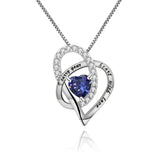 Birthstone S925 Silver Necklace Pendant – Jewelry Gift Ideas — 10