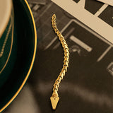 Copper Plated 18k Gold Snake Ring Female – Gifts for Her — 3