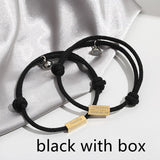 Letter Magnetic Woven Couple Bracelet Bracelet – Jewelry Gift Ideas — 3