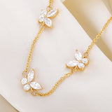 Women's Temperament Fashion Zirconium Butterfly – Stylish Gifts — 2