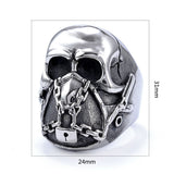 Men's And Women's Fashion Masks Skull Ring – Stylish Gifts — 2