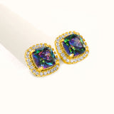 Colored Diamond Earrings European And American Fashion – Stylish Gifts — 4