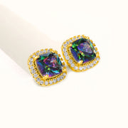Colored Diamond Earrings European And American Fashion – Stylish Gifts — 4