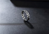 Stainless Steel Ring Vintage Braided Viking Ring – Everyday Gifts — 4