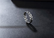 Stainless Steel Ring Vintage Braided Viking Ring – Everyday Gifts — 4