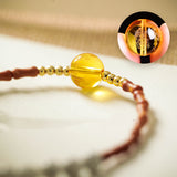 Green Tara Heart Sutra Crystal Bracelet For Men – Jewelry Gift Ideas — 5