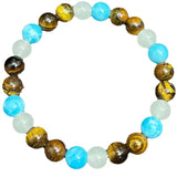 Versatile Tiger Eye Stone Men's Beaded Bracelet – Jewelry Gift Ideas — 3