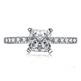 High Carbon Diamond Sapphire Green Ring – Small Gift Ideas — 12